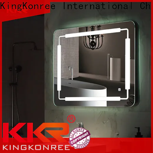 KingKonree hair salon led mirror manufacturer for toilet