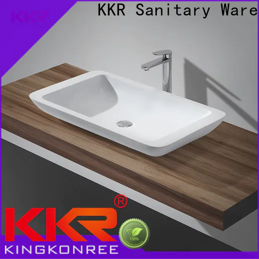 KingKonree european small above counter bathroom sinks manufacturer for home