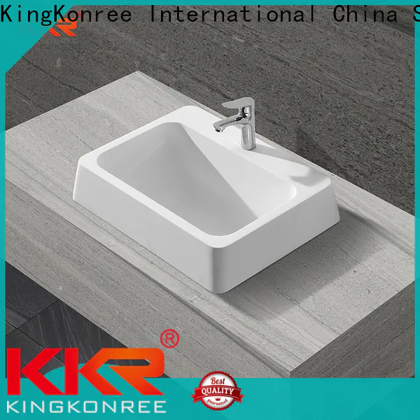 KingKonree above counter vessel bathroom sinks customized for room
