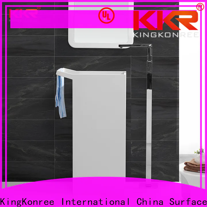 KingKonree freestanding vanity sink design for hotel