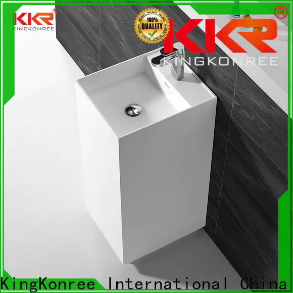 KingKonree bathroom free standing basins factory price for home