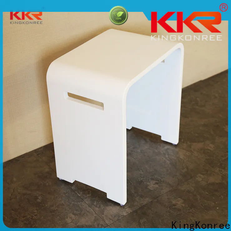 KingKonree sparkle best teak shower stool manufacturer for room