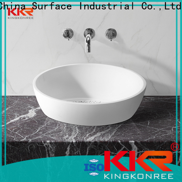 KingKonree above counter bathroom sink bowls manufacturer for room