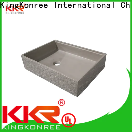 approved small above counter basin customized for room