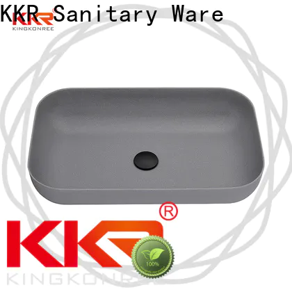 KingKonree sanitary ware above counter bathroom sink vanity cheap sample for room