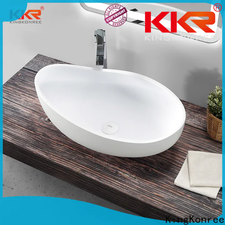 KingKonree excellent bathroom sinks above counter basins design for hotel