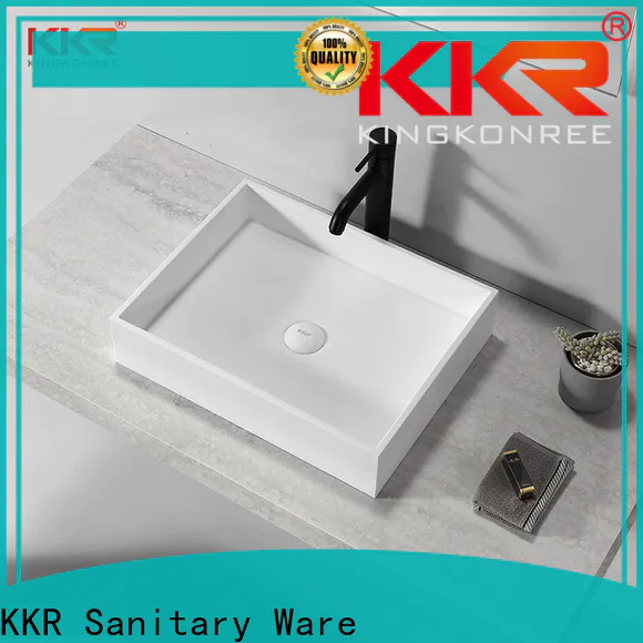 KingKonree excellent bathroom sinks above counter basins design for restaurant
