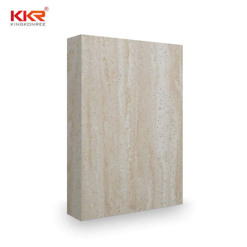 Acrylic Stone Solid Surface Countertops Vanity Tops Marble Color Sheets KKR-M8865