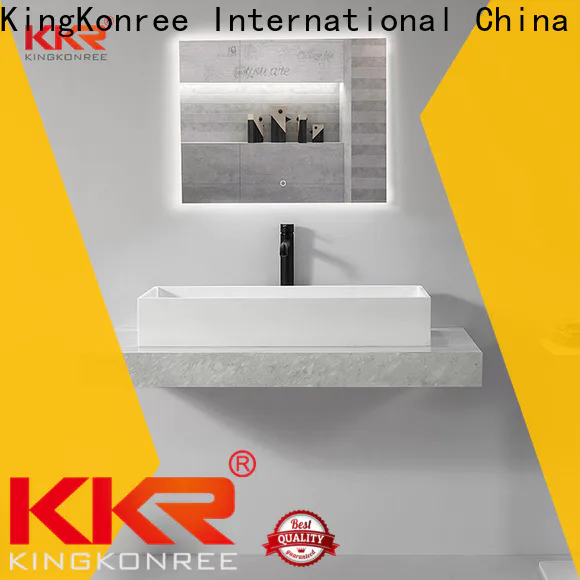 KingKonree elegant morning above counter sink customized for restaurant