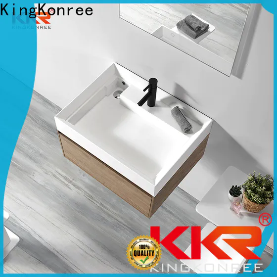 KingKonree smooth cabinet below washbasin supplier for hotel
