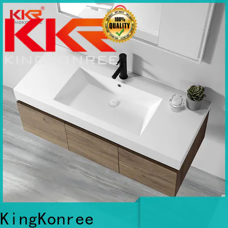 KingKonree acrylic builders basin cabinets design for bathroom