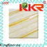 KingKonree yellow translucent stone countertop manufacturer for home