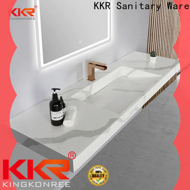 KingKonree black wall hung sink design for home