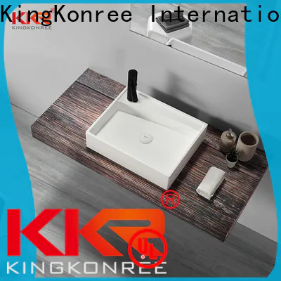 KingKonree square above counter basin manufacturer for home