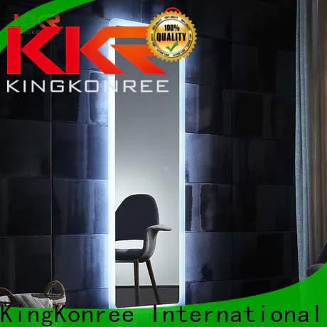 KingKonree sanitary ware mini makeup mirror led lights manufacturer for toilet