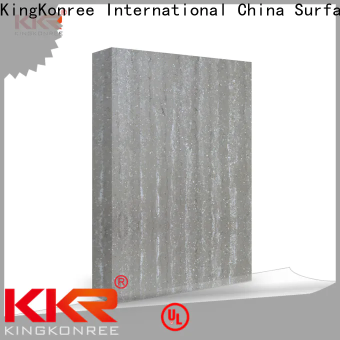 KingKonree buy solid surface sheets online from China for room