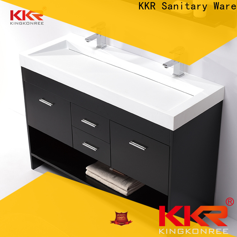 KingKonree elegant washbasin cupboard manufacturer for hotel