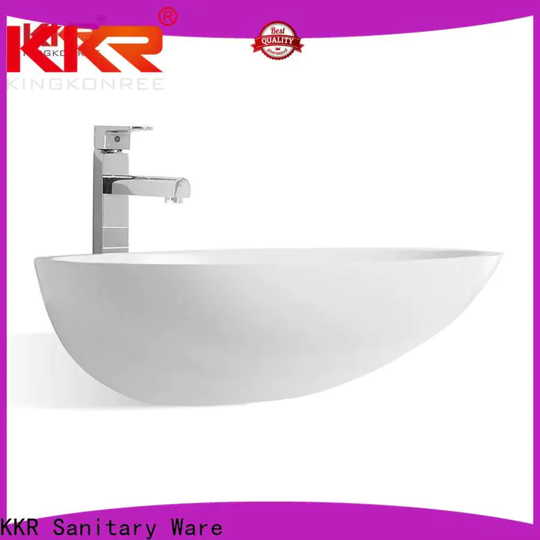 KingKonree durable table top wash basin customized for hotel