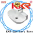 KingKonree sanitary ware above counter basin round manufacturer for hotel