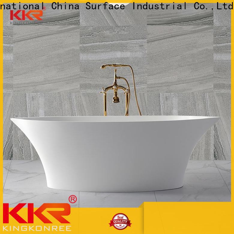 black cheap stand alone tubs OEM for family decoration KingKonree