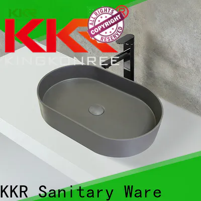 KingKonree morning above counter sink manufacturer for hotel