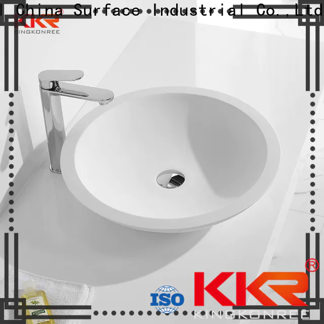 durable above counter wash basin manufacturer for restaurant
