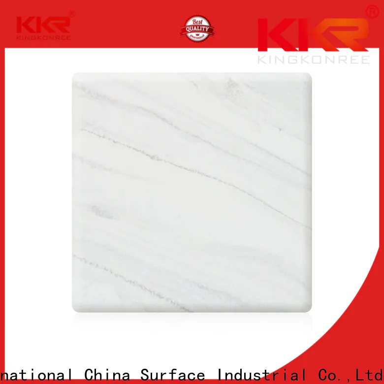 KingKonree solid surface sheet slabs supplier for home
