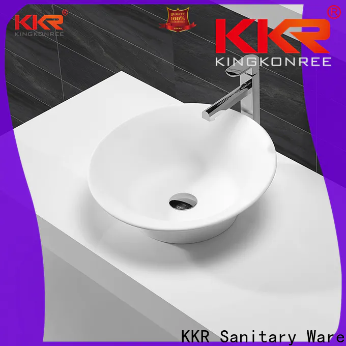durable counter top basins supplier for hotel