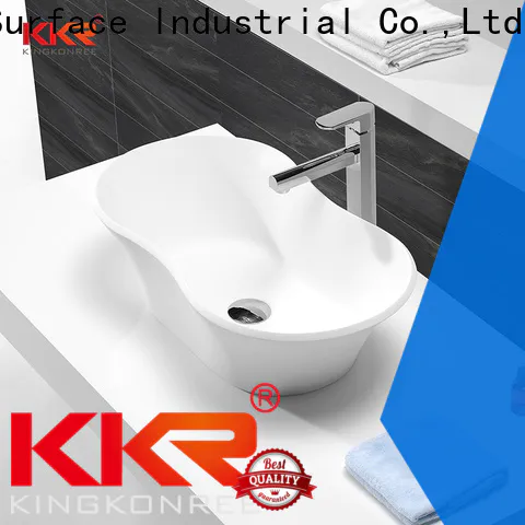 KingKonree approved rectangle above counter basin supplier for restaurant