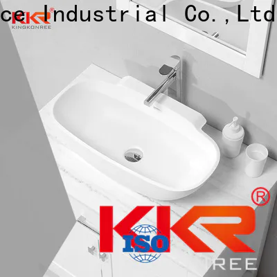 KingKonree best quality oval above counter basin supplier for hotel