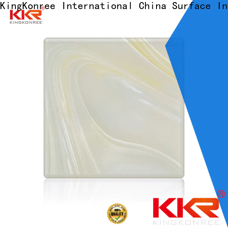 KingKonree reliable backlit translucent acrylic wall panels ODM for hotel
