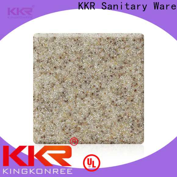 KingKonree artificial solid surface material customized for room