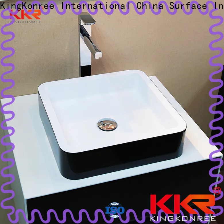 KingKonree above counter lavatory sink cheap sample for home