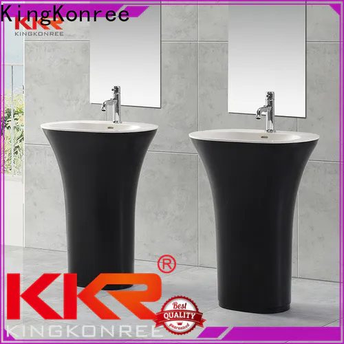 KingKonree freestanding vanity basins customized for motel
