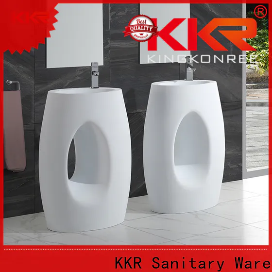 KingKonree free standing sink bowl manufacturer for bathroom