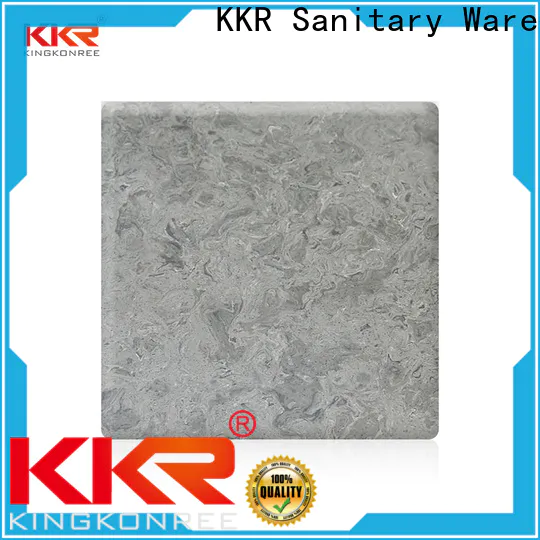 KingKonree solid surface sheet slabs customized for room