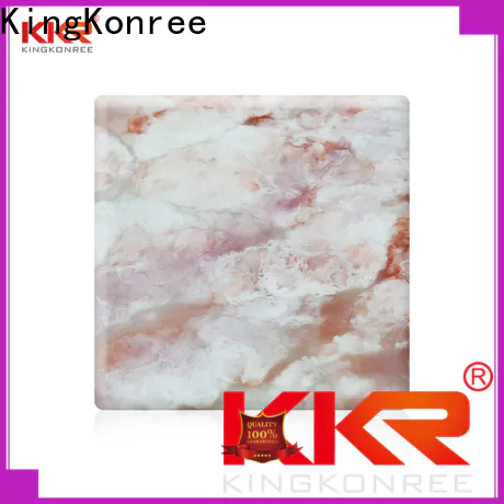 KingKonree solid surface sheet suppliers customized for indoors