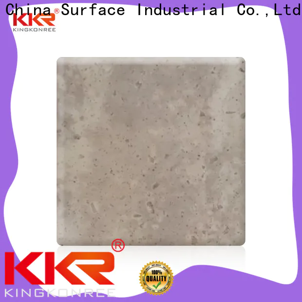 artificial solid surface sheet slabs design for indoors