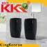 KingKonree shelf free standing sink bowl customized for bathroom