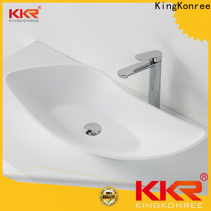 KingKonree elegant above counter wash basin design for restaurant