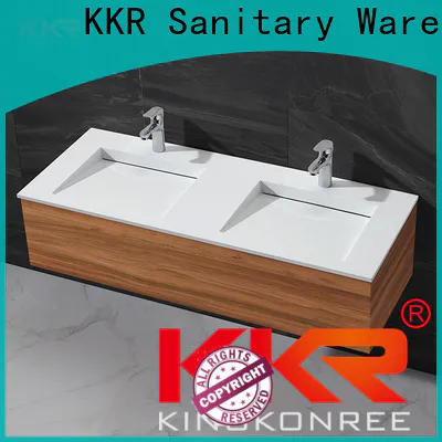 KingKonree dark corner vanity basin supplier for toilet