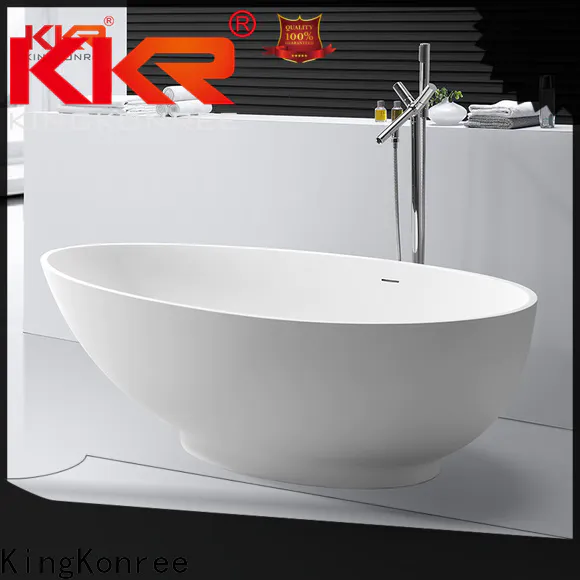 KingKonree black freestanding soaker tubs for sale manufacturer for family decoration