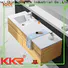 KingKonree elegant freshware cabinet basin supplier for toilet