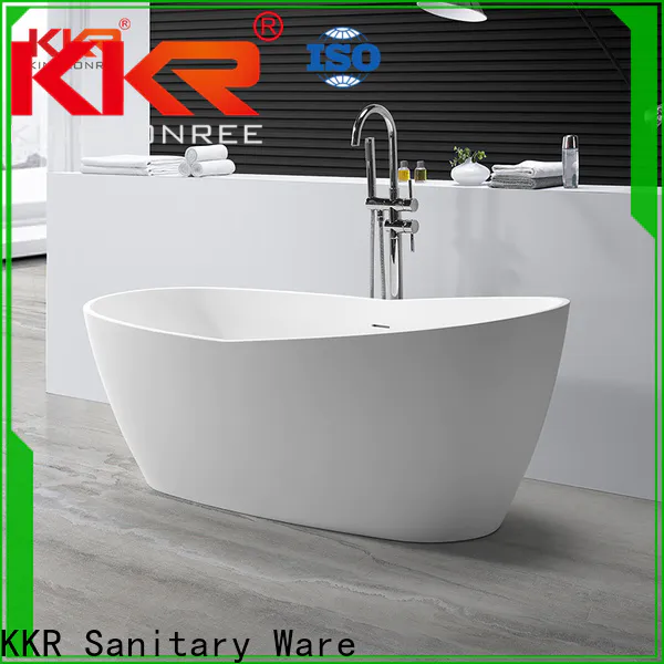 KingKonree marble free standing acrylic bathtubs ODM for shower room