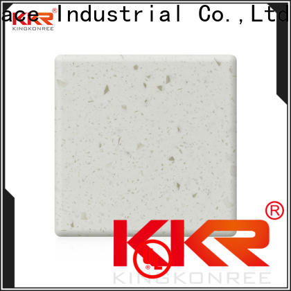 KingKonree white solid surface material design for restaurant