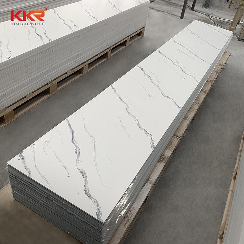 Artificial Marble Texture Pattern Solid Surface Sheet KKR-M8819