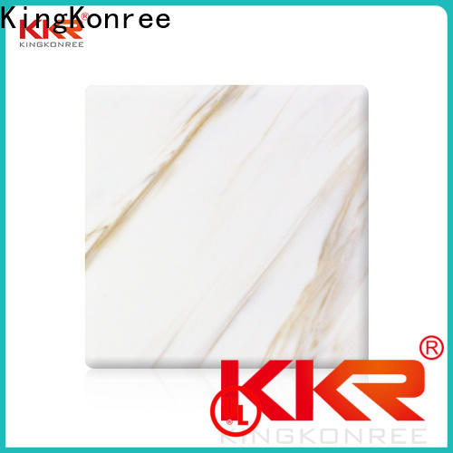 KingKonree solid surface sheets prices directly sale for indoors