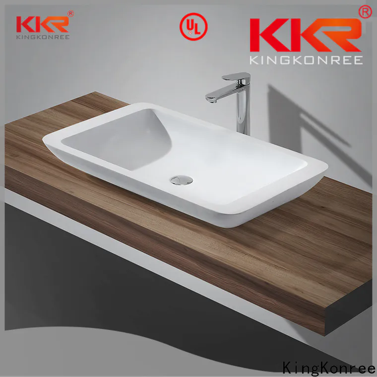 KingKonree kkr1327 top mount bathroom sink manufacturer for home