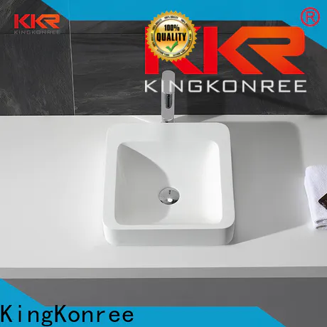 KingKonree thermoforming above counter vessel at discount for hotel