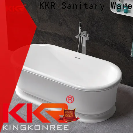 KingKonree white bathrooms with stand alone tubs ODM for family decoration